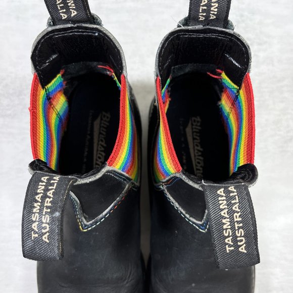 Blundstone 2105 Rainbow Leather Chelsea Boots - Women's Size 5 AU / 8 US - Picture 8 of 10